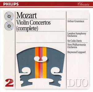 Grumiaux, Arthur - Mozart: Violin Concertos Nos. 1 - 5