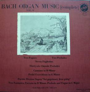 Johann Sebastian Bach - Organ Music, Vol. II
