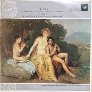 Johann Sebastian Bach - Sonatas For 1,2,3 For Cello And Harpisichord