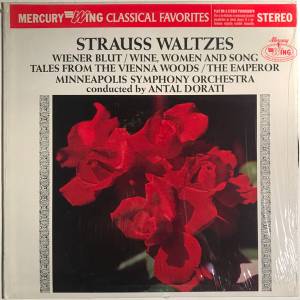 Johann Strauss Jr. - Strauss Waltzes Wiener Blut, Wine, Women And Song, Tales From The Vienna Woods, The Emperor