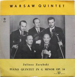 Kwintet Warszawski - Piano Quintet In G Minor Op. 34