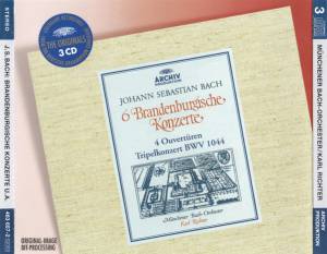 Richter, Karl - Bach: 6 Brandenburg Concertos; 4 Ouvertures; Tripe