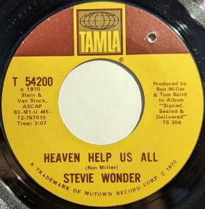 Stevie Wonder - Heaven Help Us All