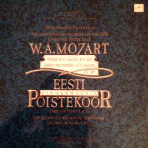 Wolfgang Amadeus Mozart - Messe C Major, KV 317 / �Kr