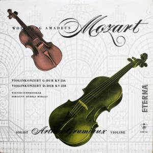 Wolfgang Amadeus Mozart - Violinkonzert G-dur KV 216 / Violinkonzert D-dur KV 218
